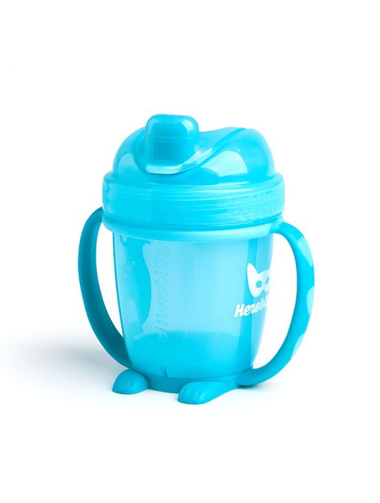 Drip-free cup herobility handlesLight blue