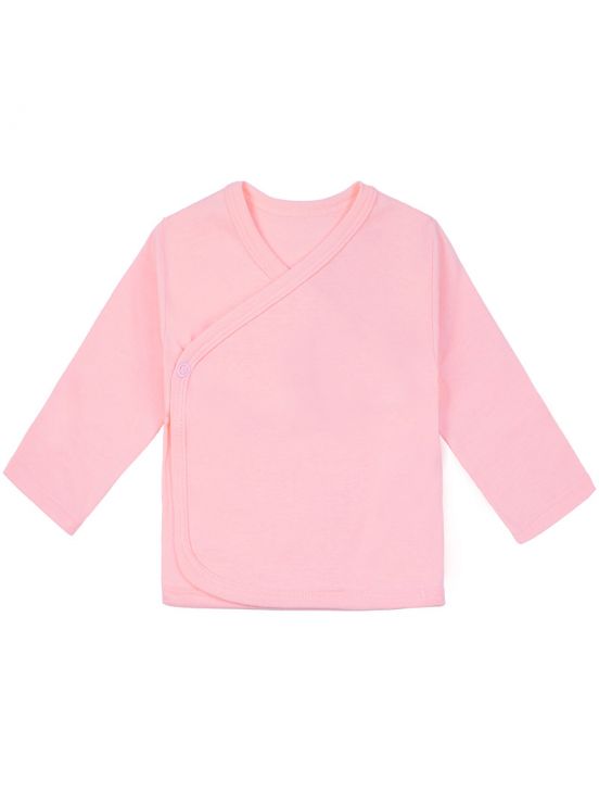 Camiseta cruzada m-l Rosa claro