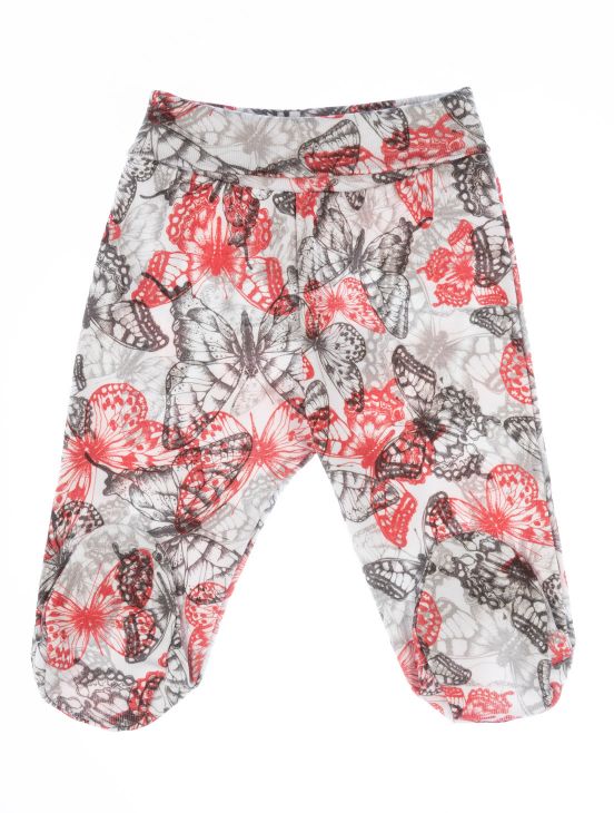 Leggings de bebê mikoakanNovo coral