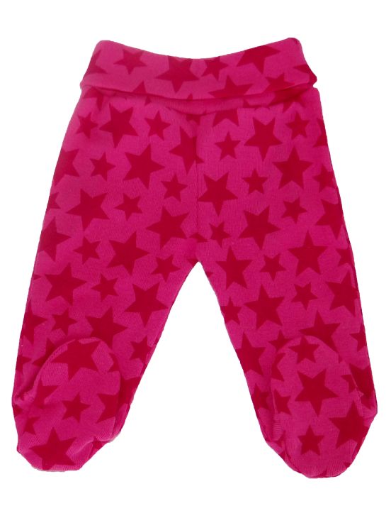 Stars baby leggingsFuchsia