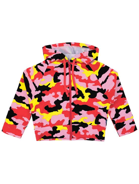 Jaqueta de algodão camuflagemNovo coral