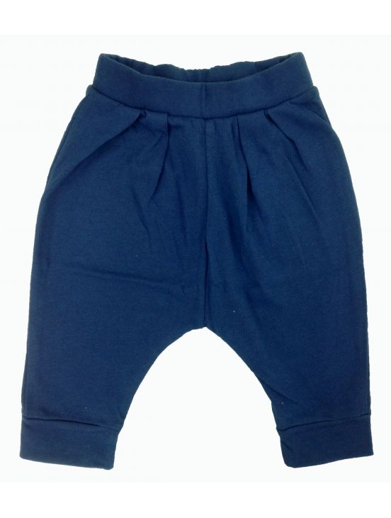 Plush bloom trousersNavy blue