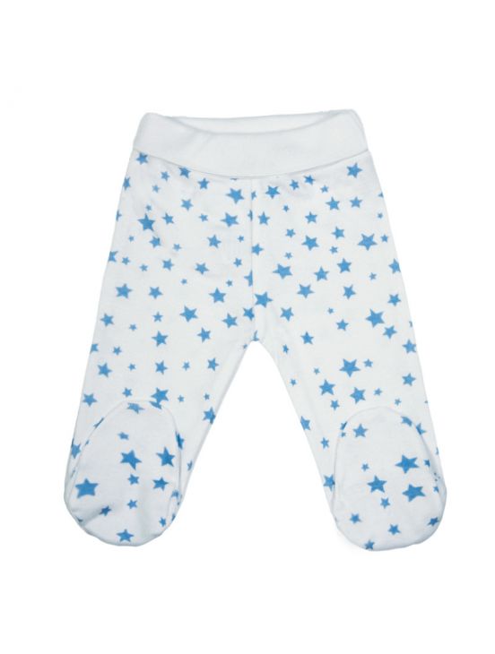 Star baby leggingsLight blue