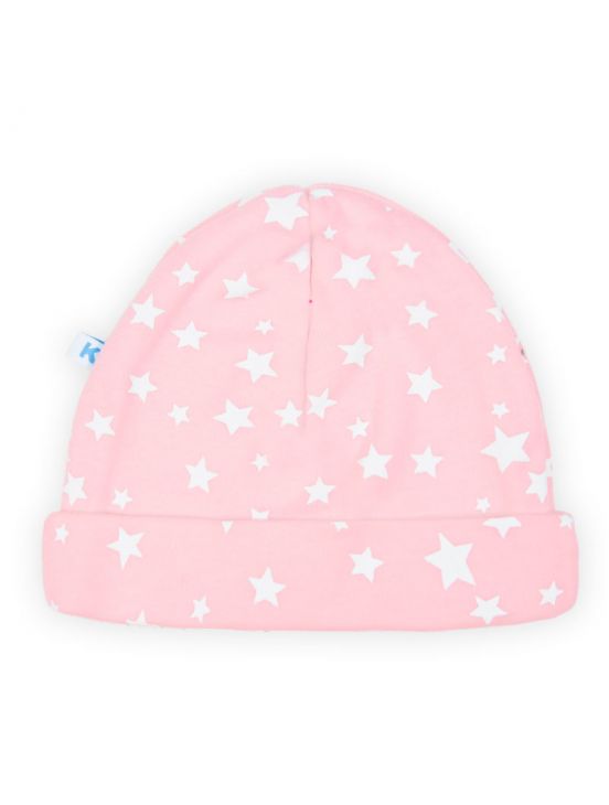 Star baby hatLight pink