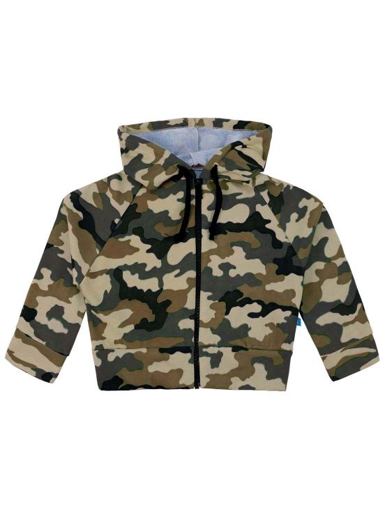 Camouflage cotton jacketOlive green