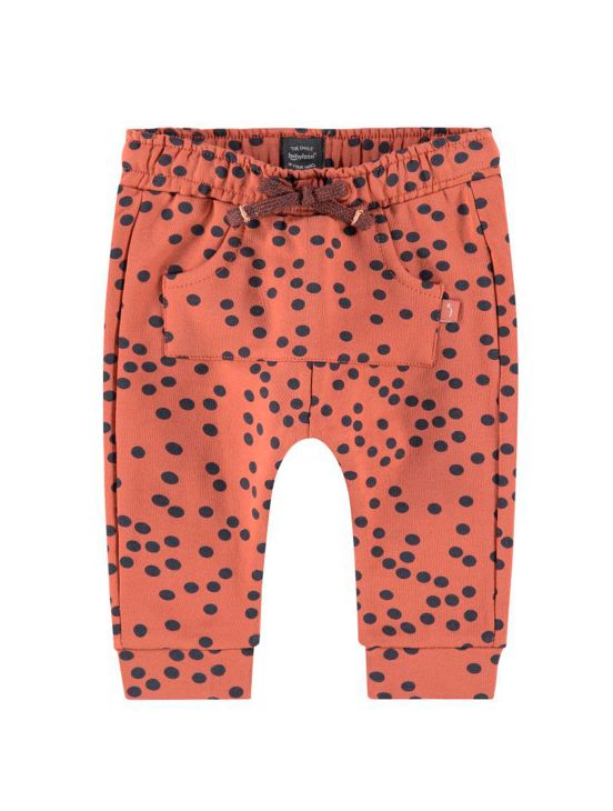 Babyface polka dot bloom trousersRoof tile