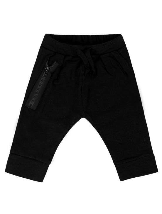 Pantalón zipper Negro