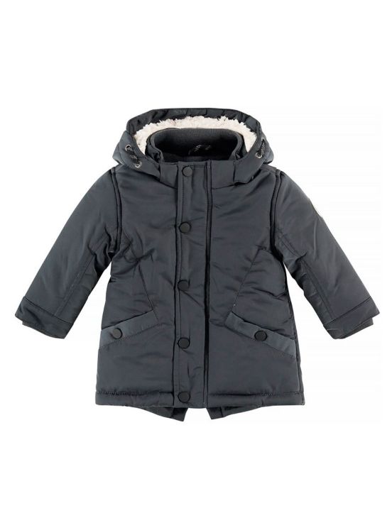 Jaqueta de parka babyfaceCinza escuro