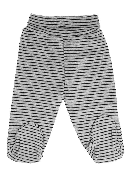 Baby stripe leggingsMarbled gray