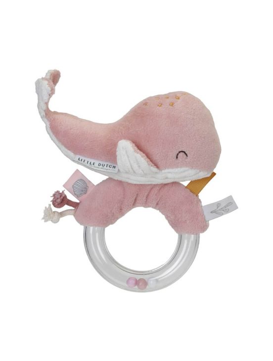 WHALE RING RATTLE