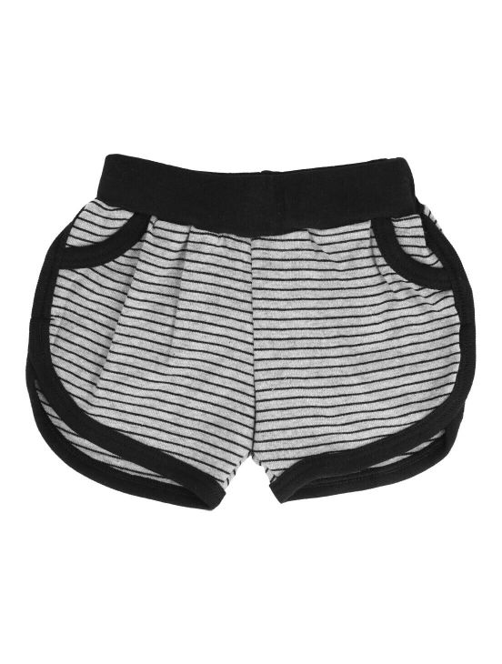 Bermudas listradasCinza marmorado