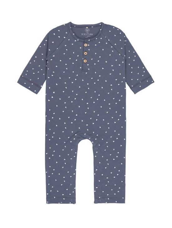 Triangle cotton romperNavy blue