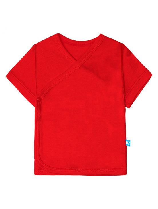 T-shirt cross short sleeve Red