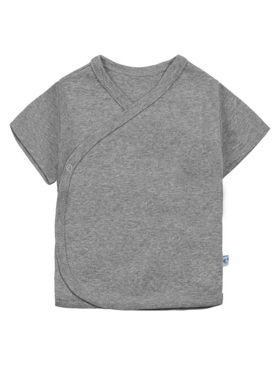 Crossover short sleeve t-shirtMarbled gray