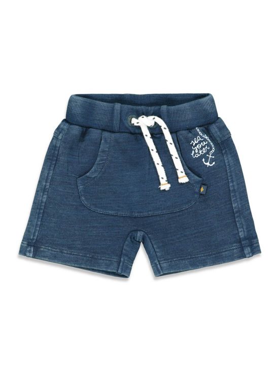 Denim bermuda shortsNavy blue