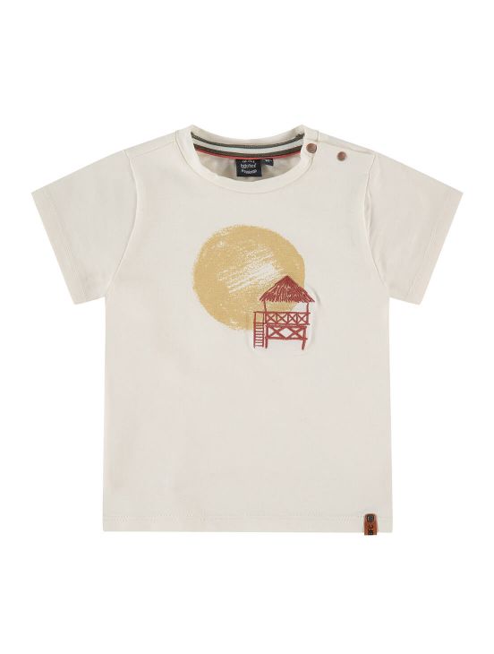 Short sleeve t-shirtBeige